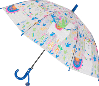Зонт-трость Михи Михи Альпака с 3D эффектом / MM07464 (синий) - 