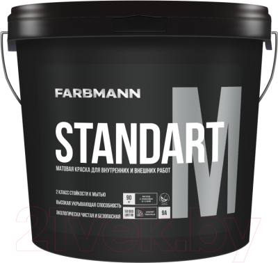 

Краска Farbmann, Белый, Standart M База А
