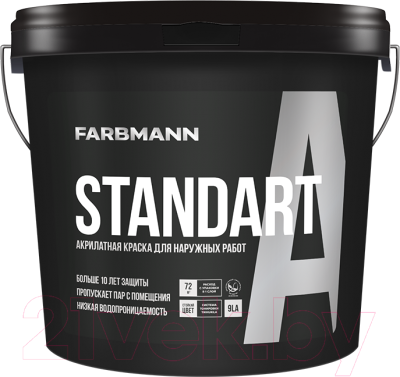 

Краска Farbmann, Прозрачный, Standart A База LС