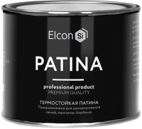 Краска Elcon Patina термостойкая (200г, золото) - 