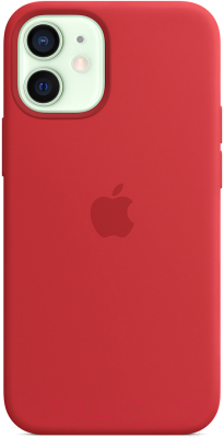 Чехол-накладка Apple Silicone Case w/MagSafe для iPhone 12mini (PRODUCT)RED / MHKW3