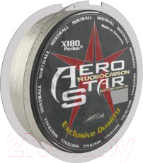 

Леска монофильная Mistrall, Прозрачный, Aero Star Fluorocarbon 0.16мм 150м / ZM-3310016