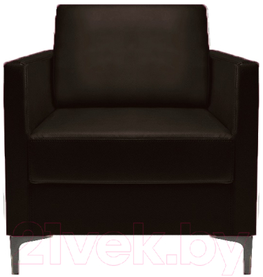 Кресло мягкое Brioli Ганс (L13/коричневый)