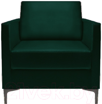 Кресло мягкое Brioli Ганс (L15/зеленый)
