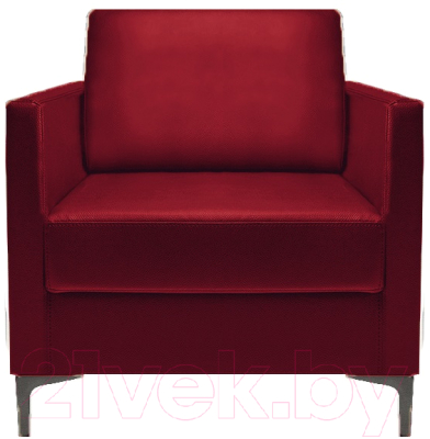 Кресло мягкое Brioli Ганс (L16/вишневый)