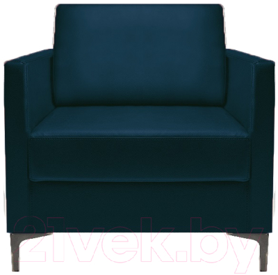 Кресло мягкое Brioli Ганс (L18/синий)