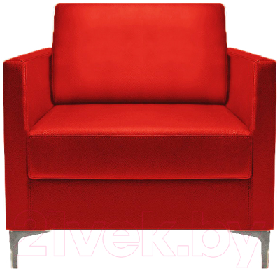 Кресло мягкое Brioli Ганс (L19/красный)