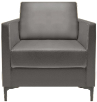Кресло мягкое Brioli Ганс (L21/серый) - 