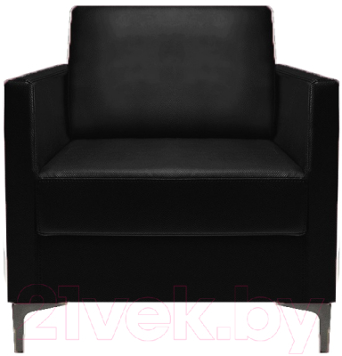 Кресло мягкое Brioli Ганс (L22/черный)