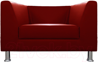 Кресло мягкое Brioli Дедрик (L16/вишневый)