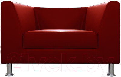 Кресло мягкое Brioli Дедрик (L19/красный)