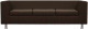 Диван Brioli Дедрик трехместный (J5/коричневый) - 