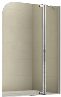 Стеклянная шторка для ванны WeltWasser WW100 100T2-100 - 