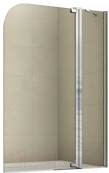 Стеклянная шторка для ванны WeltWasser WW100 100T2-100