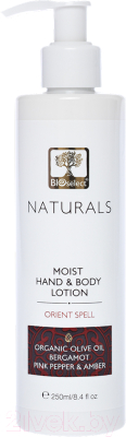 

Лосьон для рук BIOselect, Naturals Moist Hand & Body Lotion Увлажняющий Восточное заклинан