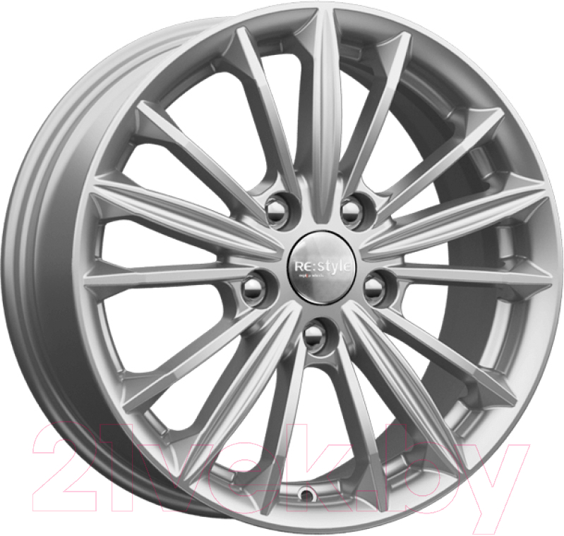 Литой диск K&K КС871 Ceed 16x6.5" 5x114.3мм DIA 67.1мм ET 50мм Сильвер