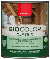 Защитно-декоративный состав Neomid Bio Color Classic (900мл, орегон) - 