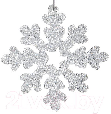 

Елочная игрушка Goodwill, Белый, Снежинка 2 / PL 52332-2