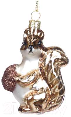

Елочная игрушка Goodwill, Коричневый, Белочка / P 34349