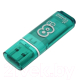 Usb flash накопитель SmartBuy Glossy Green 8GB (SB8GBGS-G) - 