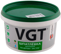 Шпатлевка готовая VGT Экстра по дереву (300г, венге) - 