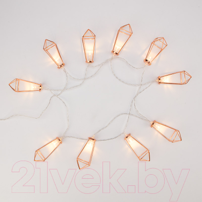 Изображение товара Светодиодная гирлянда Neon-Night Кристаллы / 304-019 (теплый белый)