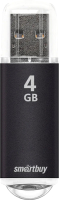 Usb flash накопитель SmartBuy V-Cut Black 4GB (SB4GBVC-K) - 