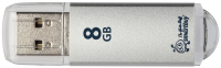 Usb flash накопитель SmartBuy V-Cut Silver 8GB (SB8GBVC-S) - 