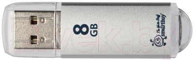 Usb flash накопитель SmartBuy V-Cut Silver 8GB (SB8GBVC-S)