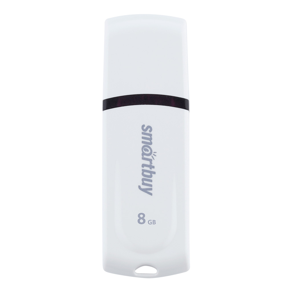 USB flash накопитель SmartBuy Paean White 8GB (SB8GBPN-W)