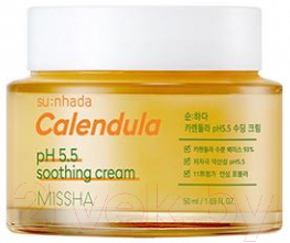

Крем для лица Missha, Su:nhada Calendula pH5.5 успокаивающий