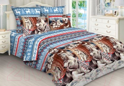 

Комплект постельного белья Моё бельё, Классик 5816 1.5
