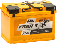 Автомобильный аккумулятор Fora-S R+ (77 А/ч) - 
