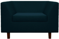 Кресло мягкое Brioli Дедрик Д (J17/темно-синий) - 