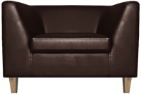 Кресло мягкое Brioli Дедрик М (L13/коричневый) - 