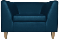 Кресло мягкое Brioli Дедрик М (L18/синий) - 