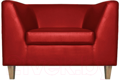 Кресло мягкое Brioli Дедрик М (L19/красный)