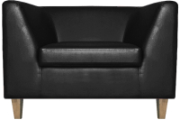 Кресло мягкое Brioli Дедрик М (L22/черный) - 