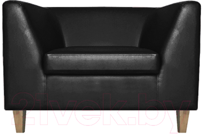 Кресло мягкое Brioli Дедрик М (L22/черный)