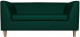 Диван Brioli Дедрик М двухместный (L15/зеленый) - 