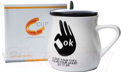 

Кружка с ложкой MONAMI, MUG-24