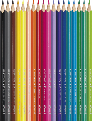 Набор цветных карандашей Maped Color Peps / 832015 (18шт)