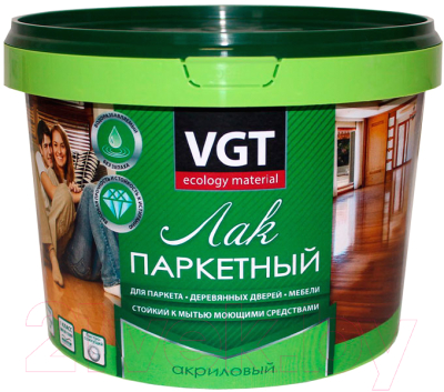 

Лак VGT, Прозрачный, Паркетный