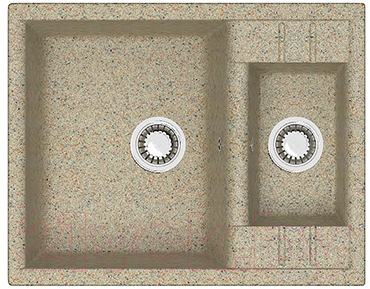 Мойка кухонная Elmar M-08M (песочный Q5)