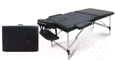 Массажный стол SL Relax Aluminium BM2723-1 (черный)