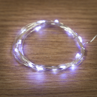 Светодиодная гирлянда Neon-Night Роса с пробкой 302-025 LED (белый) - 