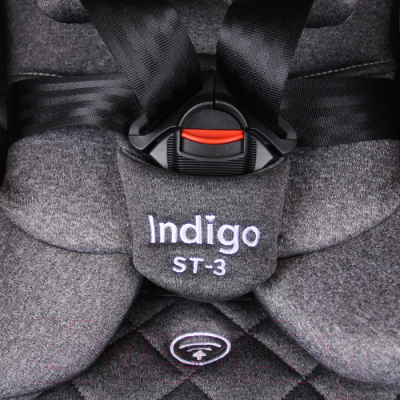 Автокресло INDIGO Aero Isofix ST-3 (коричневый/бежевый)