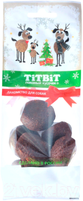 

Лакомство для собак TiTBiT, Профитроли с мясной начинкой и обливкой / 20760