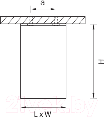 Точечный светильник Lightstar Rullo 216586