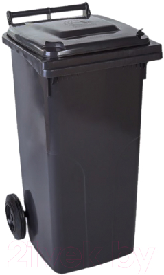 Контейнер для мусора Алеана 122064 (120л, черный)